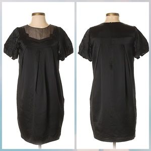 Hanii Y Black Silk Dress Sz 40 US S